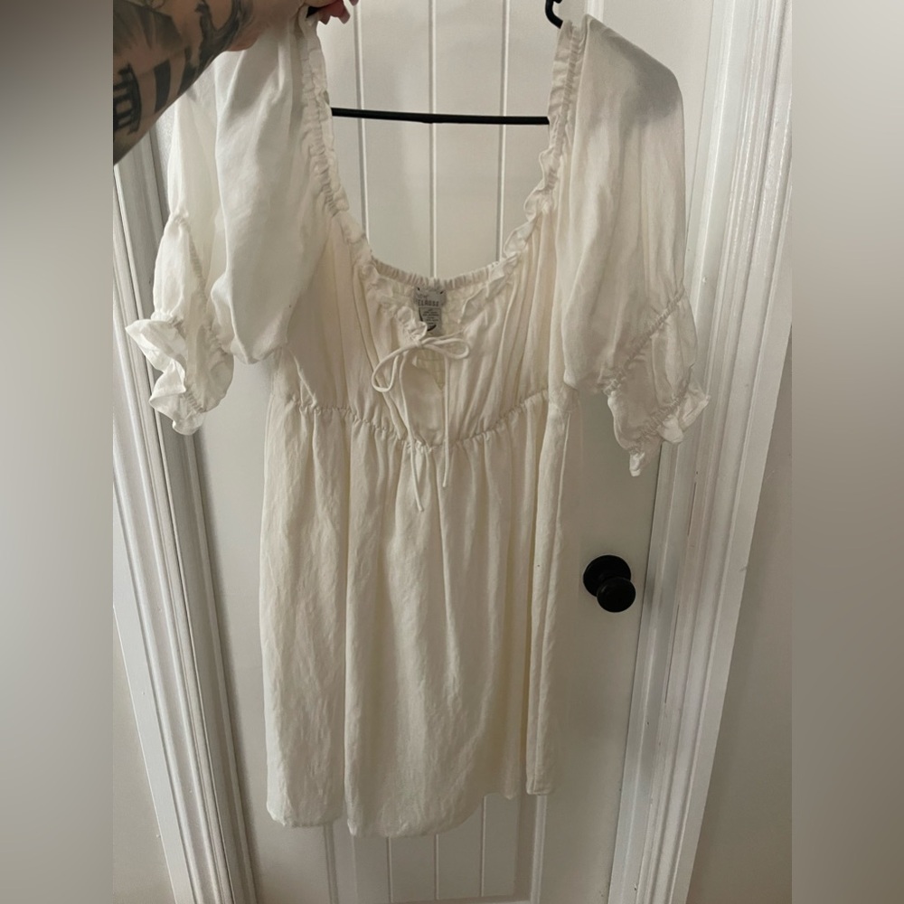 West of Melrose white dress